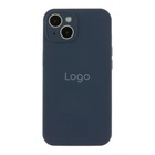 Чохол Silicone Case Full Size with Frame для iPhone 13 Колір 08.Dark Blue