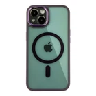 Чохол TPU+PC+Metal Calais with MagSafe для iPhone 13 Колір Deep Purple
