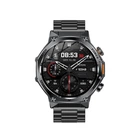 Наручний розумний годинник Modfit Titan-X Black Steel міцний