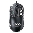 Ігрова USB Миша TWolf G580 з наклейками, Black