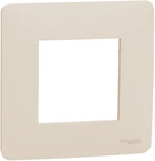 Рамка 1-постова Schneider Electric Unica New бежева NU200244