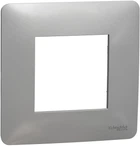 Рамка 1-постова Schneider Electric Unica New алюміній NU200230