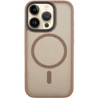 TPU+PC чохол Metal Buttons with MagSafe для Apple iPhone 16 Pro Max (6.9") Золотий