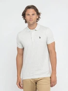 Поло длинное мужское U.S. Polo Assn 11C581-3O00A(Summer Oatmeal) 2XL Бежевое (786662376072)