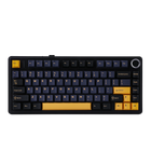 Беспроводная механическая Клавиатура AULA F75 Black-Yellow