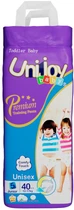 Трусики Unijoy baby Premium XL 12-17 кг 40 шт (6973920542452)