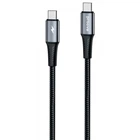 Кабель Proove WireX Pro Type-C to Type-C 100W (1.5m) black