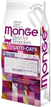 Корм Monge Cat Sterilized для котов всех пород со вкусом курицы и лосося