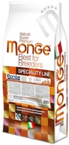 Сухой корм Monge Dog All breeds Adult Duck&Rice для взрослых собак всех пород со вкусом утки и риса