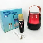 Портативная колонка XM-A68 с RGB подсветкой и микрофоном