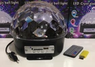 Куля для Диско світломузика з Bluetooth і MP3 Original (флешка + пульт)