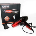 Профессиональный фен Gemei GM-1719 для укладки и сушки волос . Черный с красным (106383HB26)