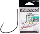 Крючок Decoy KR-33 Maggot #6 (12 шт/уп)