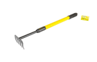 Грабли прямые Mastertool 630-910 x 95 мм резиновая ручка (14-6178)