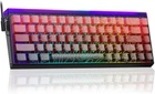 Магнітна клавіатура AULA Hero 68 HE Red contour Магнітні світчі, RGB Lightbox, 8000Hz/s., 65 keys, Switch 0.01mm. Rapid Trigger