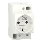 Розетка на DIN-рейку 2P+PE 16A 250V [A9A15310] Schneider Electric