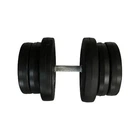 Гантель наборная композитная в пластиковой оболочке Rock Pro-R 21,5 кг NE-PL-R-021
