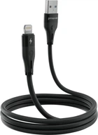 Кабель Proove Soft Silicone USB to Lightning 2.4A 2 м Black (636180001)