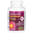 Тиамин Natural Factors BioCoenzymated Benfotiamine plus Sulbutiamine 30 Veg Caps