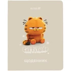 Щоденник шкільний Kite Garfield GF25-283, мʼяка обкладинка, PU матеріал