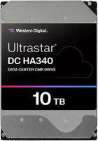 Жесткий диск Western Digital Ultrastar DC HA340 10TB 7200rpm 512MB WUS721210BLE6L4 3.5" SATA III (0B47062)