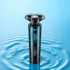 Электробритва 3в1 VGR V-303Blue шейвер двойное лезвие триммер IPX6 LED-дисплей