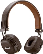 Marshall Major IV Brown & Black,Bluetooth —40 часов работы, беспроводная зарядка, микрофон