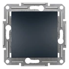 Переключатель одноклавишный Schneider Electric Asfora антрацит EPH0400171