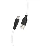 Кабель Hoco X21 Plus Silicone USB to Micro 1m (black/white)