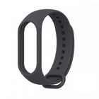 Ремінець для Xiaomi Mi Band 3/4 силіконовий, браслет для фітнес-трекера, Dark Grey