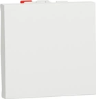 Вимикач 1-клавішний кнопковий Schneider Electric Unica New 10А 2 модулі білий NU320618