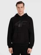 Худі чоловіче 4F 4FWMM00TSWSM1766-20S 2XL Чорне (5905700341444)