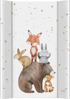Матрац сповивальний Ceba Baby Basic м'який профільований Forest Friends 50 x 70 см (5907672345314)