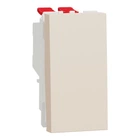 Переключатель перекрёстный Schneider Electric Unica New 1 модуль бежевый NU310544