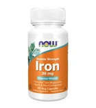 Железо Now Foods (Iron) 36 мг 90 растительных капсул