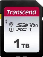 Карта памяти Transcend 300S SDXC 1TB UHS-I U3 V30 (TS1TSDC300S)