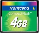 Карта памяти Transcend CompactFlash CF 133 4GB (TS4GCF133)