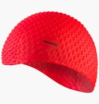 Шапочка для плавания Aqua speed Bubble Red 102-31 MISC