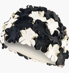 Шапочка для плавания Aqua Speed Bloom Black/White 105-04 MISC