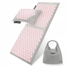 Коврик акупунктурный с подушкой 4FIZJO Eco Mat XL Аппликатор Кузнецова Grey/Pink (P-5907739313607)