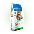 Сухий корм для кішок Happy Pet для тих, хто живе в приміщенні на основі 3-х видів м'яса