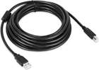 Кабель ColorWay USB 2.0 AM to BM Print Cable 3 м Black (CW-CBUB073-BK)
