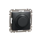 Светорегулятор поворотный Schneider Electric Sedna Design 200 Вт чёрный SDD114502