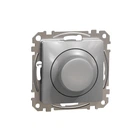 Світлорегулятор поворотний Schneider Electric Sedna Design 200 Вт алюміній SDD113502