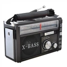 Радіоприймач Golon RX 381 портативний акомуляторний з USB SD FM AM Чорний
