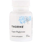Медь Thorne Copper Bisglycinate 60 капсул в упаковке (ARE-575898)