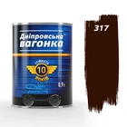 Емаль алкідна ПФ-133 "Дніпровська вагонка" 0.9 л Темно-коричнева