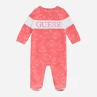 Детский теплый человечек для девочки Guess 900078436 80 см Розовый (1159842155)