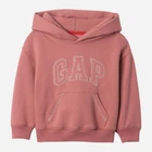Дитяче тепле худі на флісі для дівчинки GAP 121732910 80 см Рожеве (1159842439)