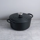 Кастрюля Le Creuset Signature 5,3 л с крышкой Satin Black (21177260002430)